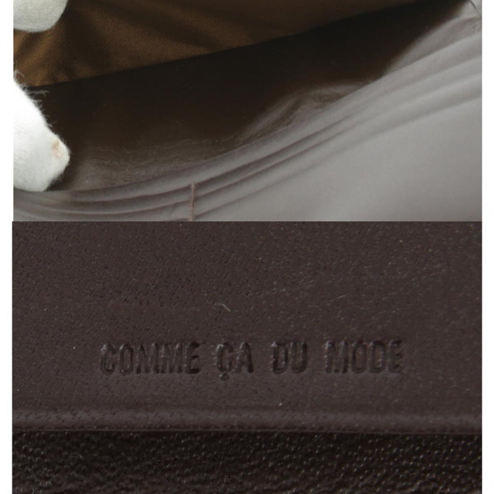 美品『USED』 
COMME CA DU MODE コムサ・デ・モード 
 札入れ 
レザー ブラウン