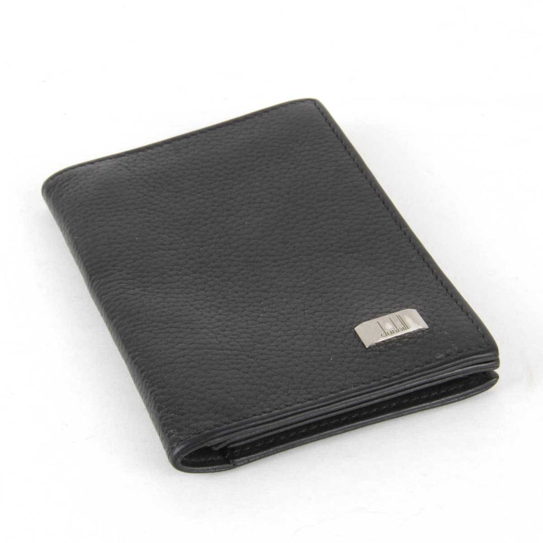 『USED』 
Dunhill ダンヒル 
 カードケース 
レザー ブラック