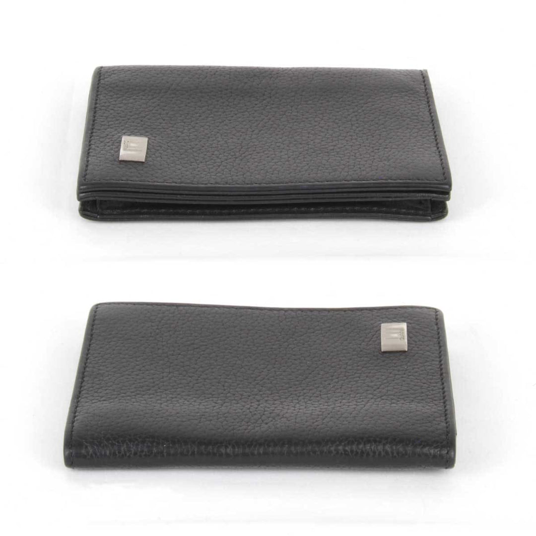 『USED』 
Dunhill ダンヒル 
 カードケース 
レザー ブラック