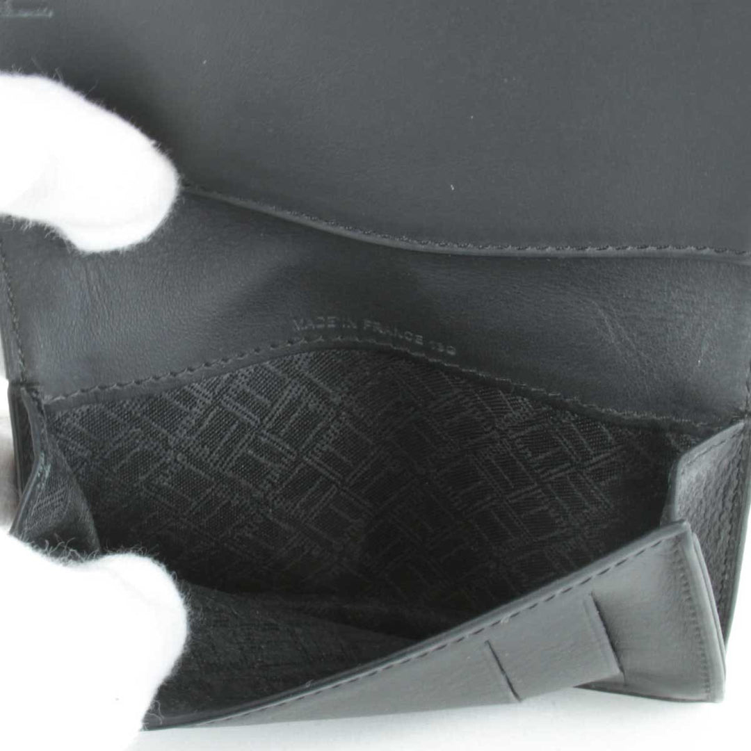 『USED』 
Dunhill ダンヒル 
 カードケース 
レザー ブラック