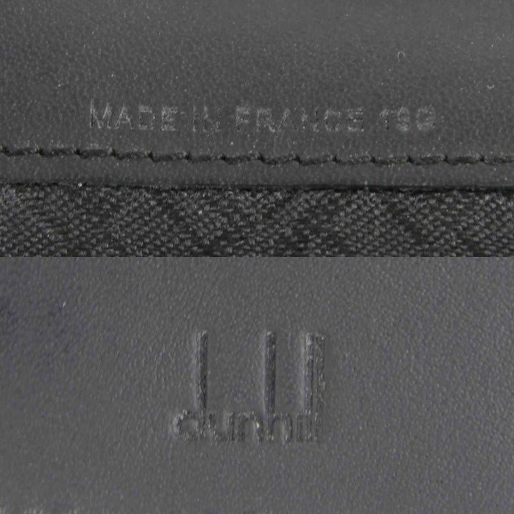 『USED』 
Dunhill ダンヒル 
 カードケース 
レザー ブラック