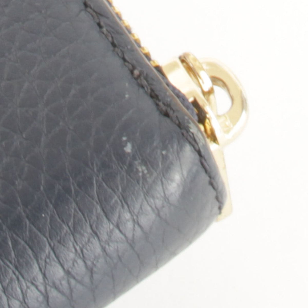 『USED』 
Michael Kors マイケルコース 
 長財布 
レザー ダークネイビー