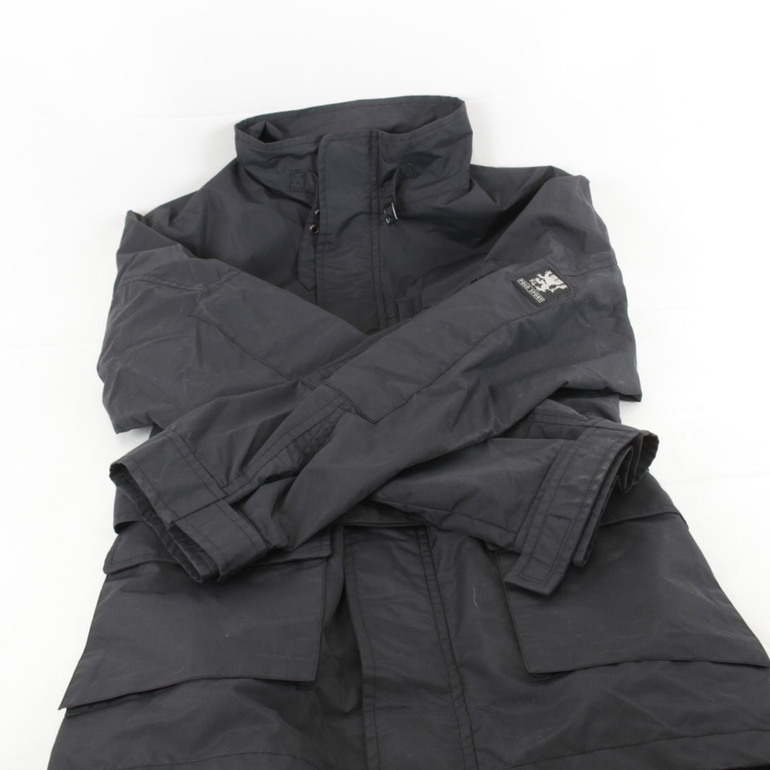 美品『USED』 
POLO RALPH LAUREN ポロ・ラルフローレン 
 ナイロンジャケット 
ナイロン ブラック