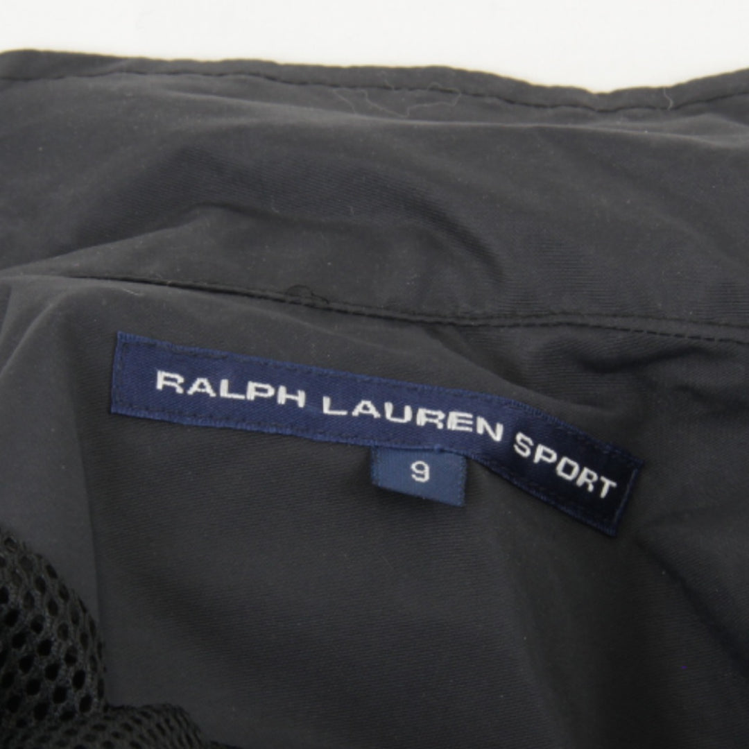 美品『USED』 
POLO RALPH LAUREN ポロ・ラルフローレン 
 ナイロンジャケット 
ナイロン ブラック