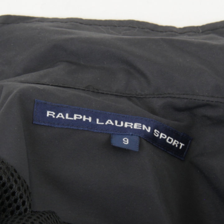 美品『USED』 
POLO RALPH LAUREN ポロ・ラルフローレン 
 ナイロンジャケット 
ナイロン ブラック