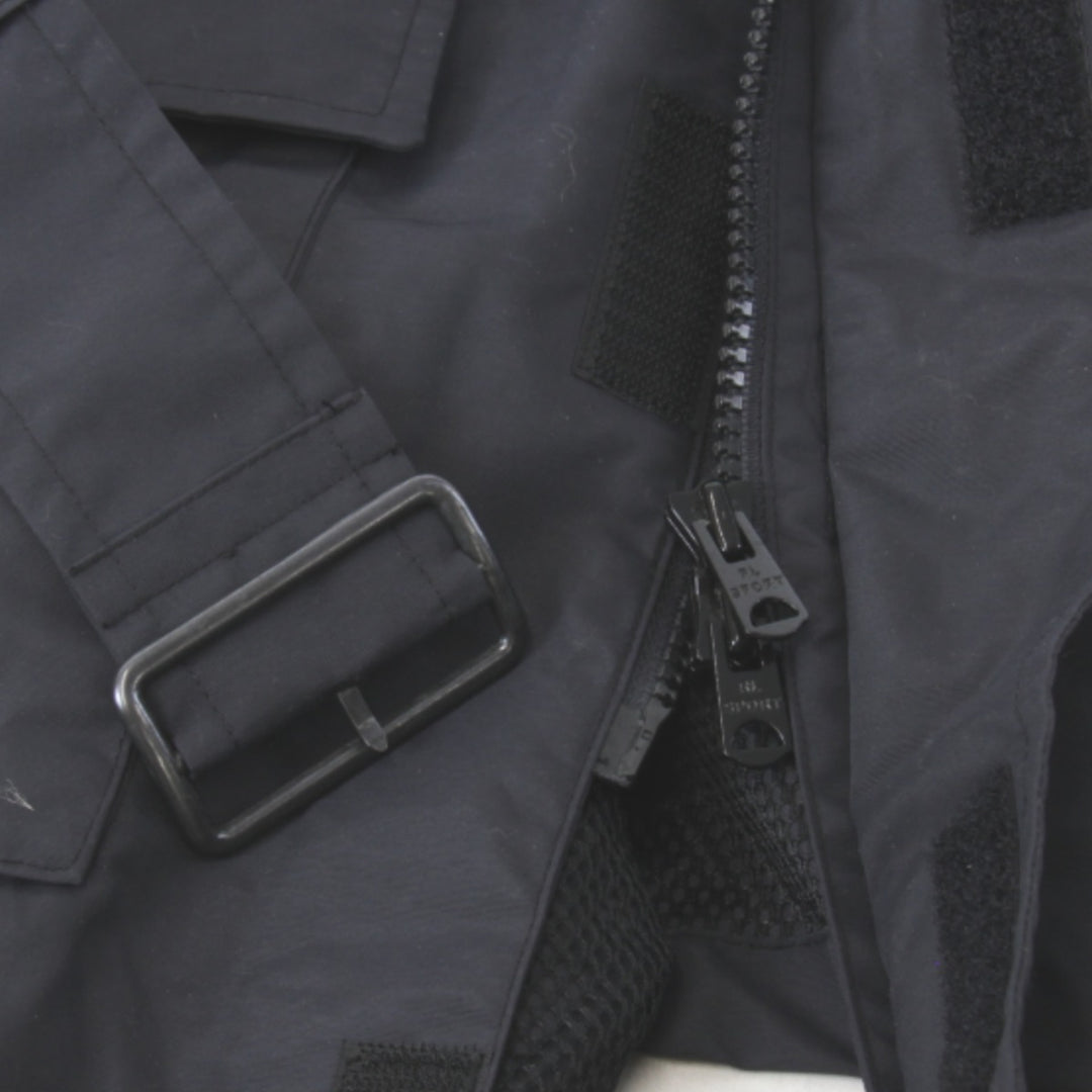 美品『USED』 
POLO RALPH LAUREN ポロ・ラルフローレン 
 ナイロンジャケット 
ナイロン ブラック