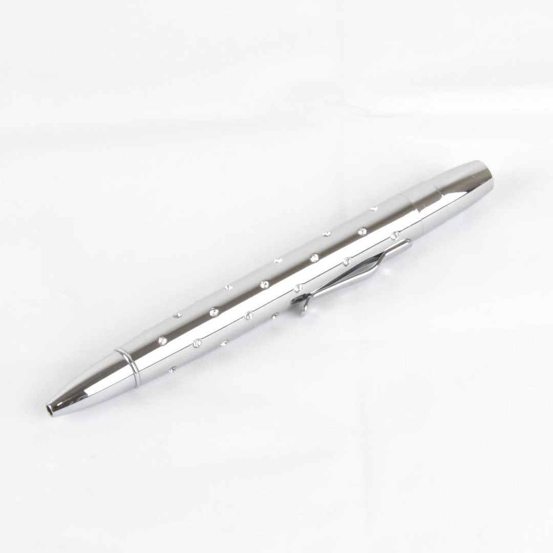 『USED』 
SWAROVSKI スワロフスキー 
 ボールペン 
スチール/スワロフスキー  シルバー