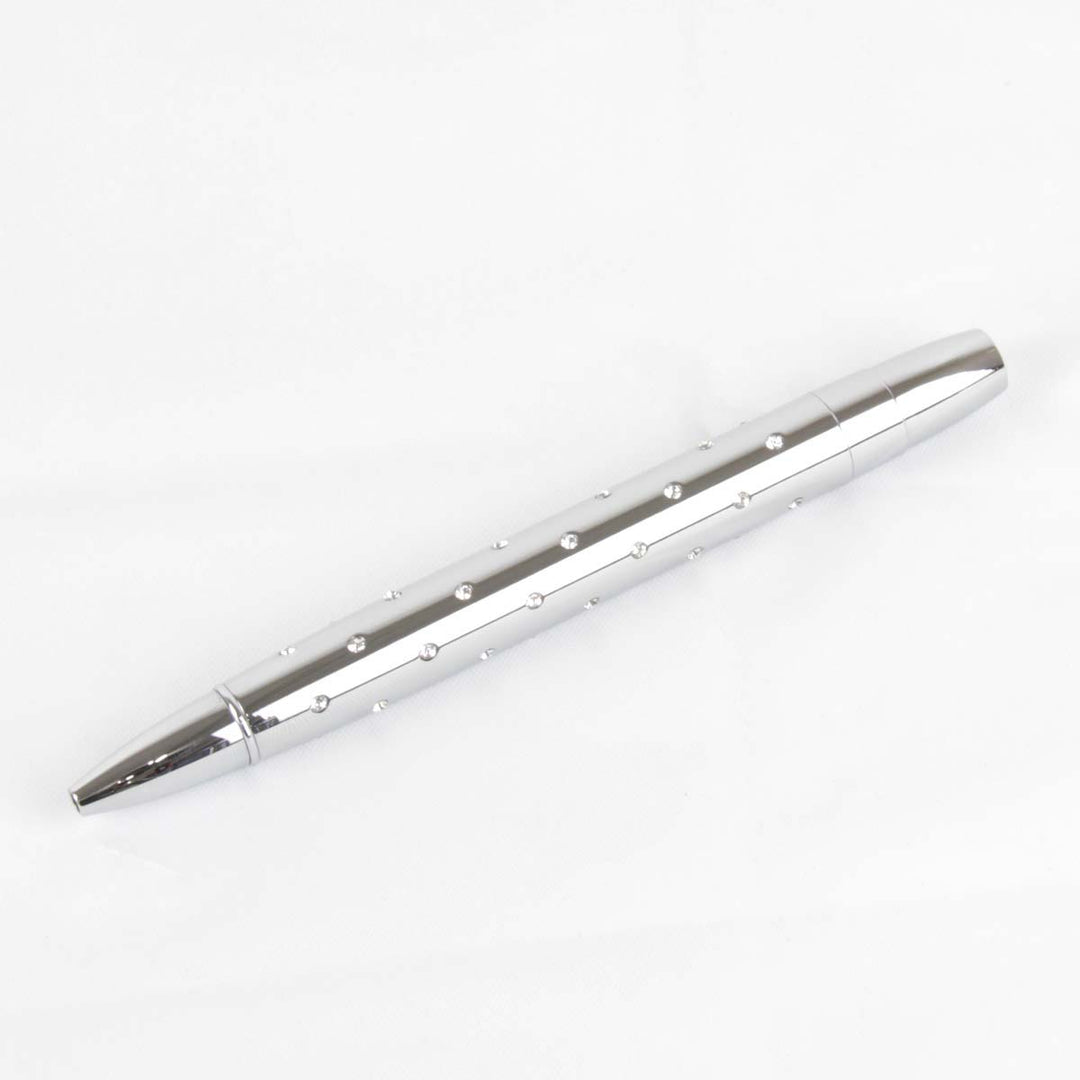 『USED』 
SWAROVSKI スワロフスキー 
 ボールペン 
スチール/スワロフスキー  シルバー