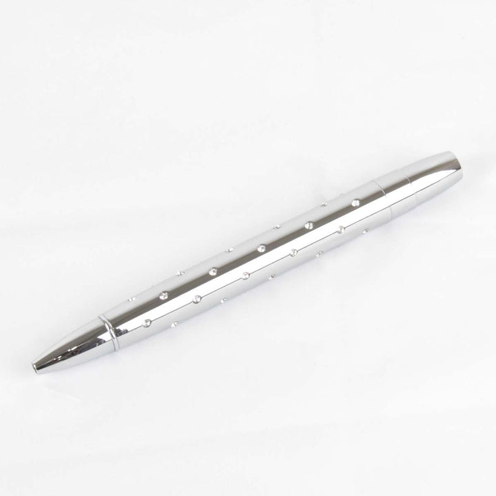 『USED』 
SWAROVSKI スワロフスキー 
 ボールペン 
スチール/スワロフスキー  シルバー