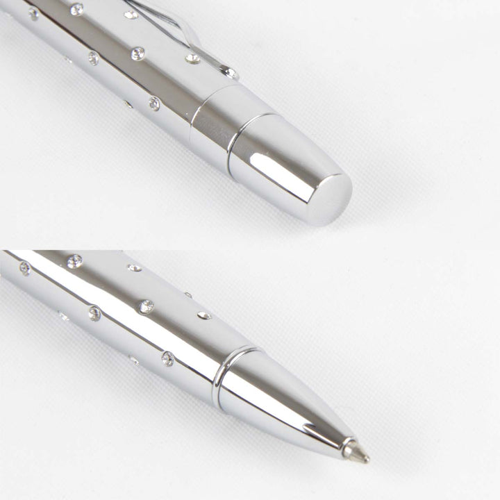 『USED』 
SWAROVSKI スワロフスキー 
 ボールペン 
スチール/スワロフスキー  シルバー