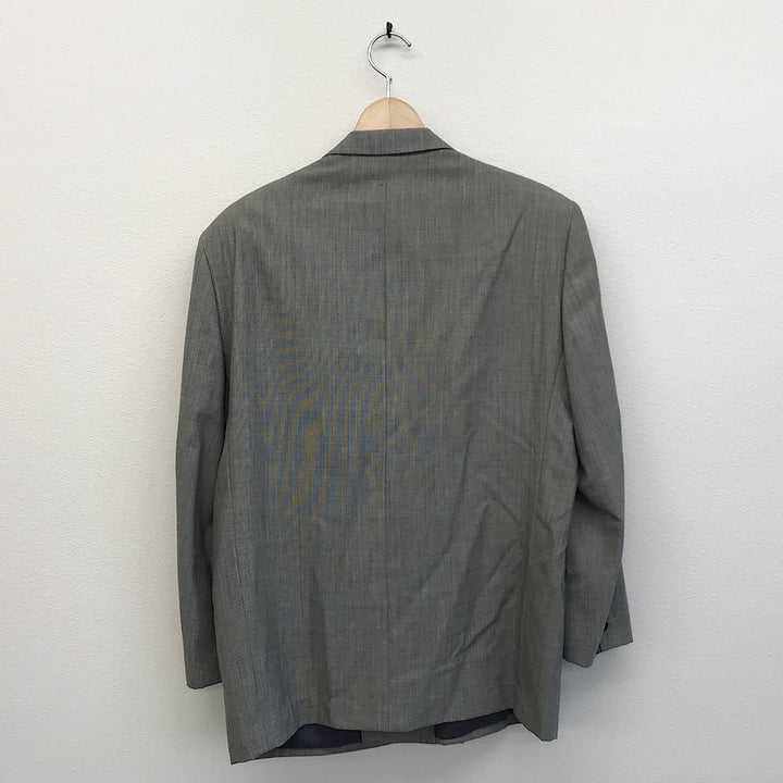 『USED』 
COMME des GARCONS HOMME コムデギャルソンオム 
 1989年製 ダブルテーラードジャケット HS-11003S テーラードジャケット 
毛100％/キュプラ100％ グレー