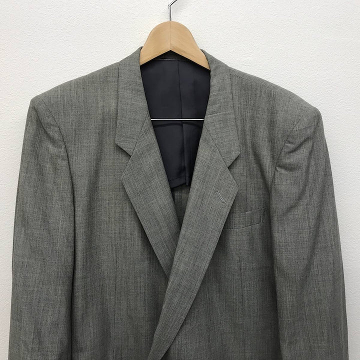 『USED』 
COMME des GARCONS HOMME コムデギャルソンオム 
 1989年製 ダブルテーラードジャケット HS-11003S テーラードジャケット 
毛100％/キュプラ100％ グレー