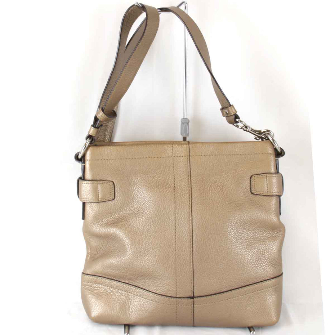 『USED』 
COACH コーチ 
 F18863 ショルダーバッグ 
レザー ブラウン