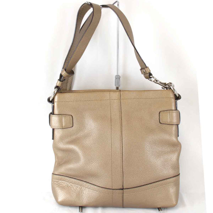 『USED』 
COACH コーチ 
 F18863 ショルダーバッグ 
レザー ブラウン