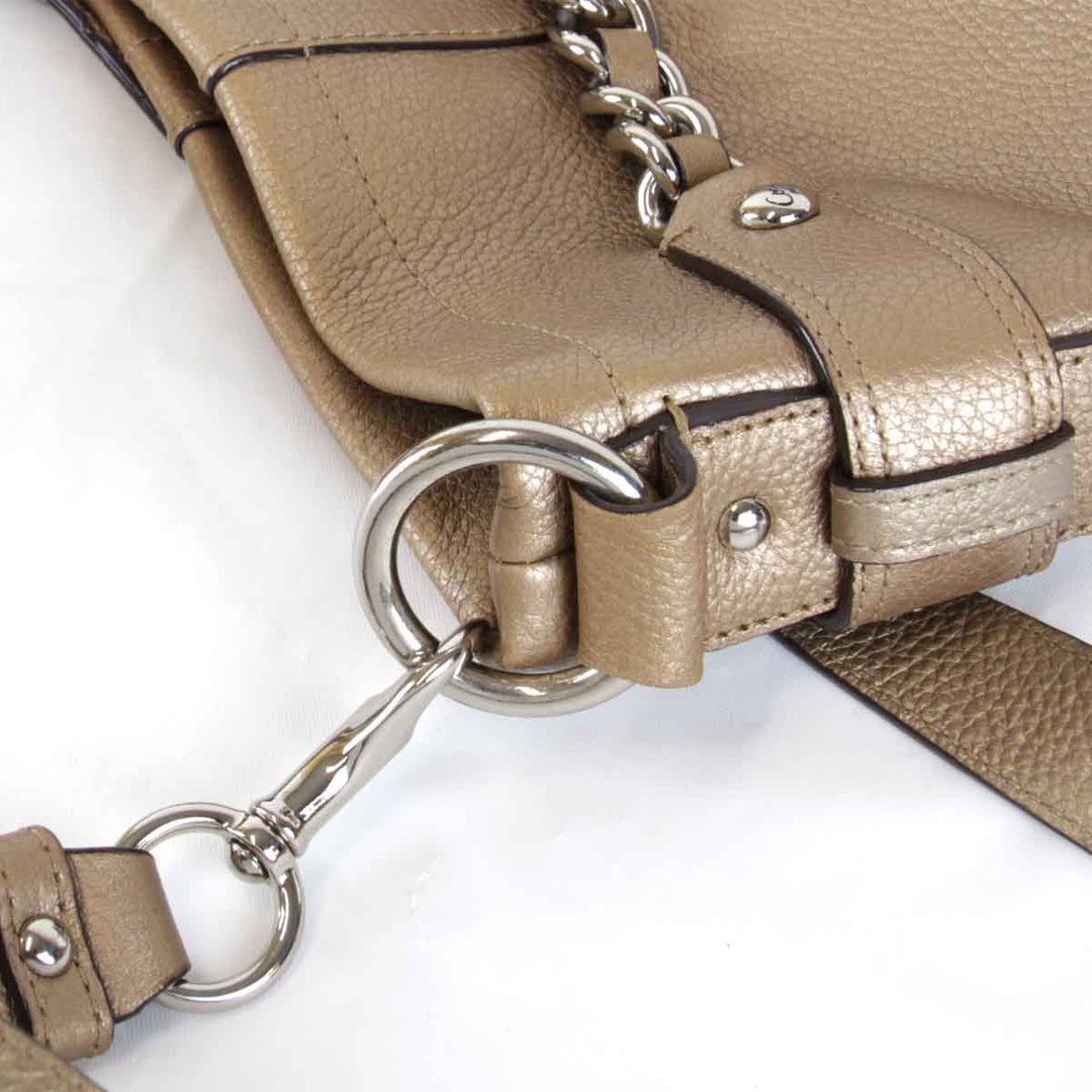 『USED』 
COACH コーチ 
 F18863 ショルダーバッグ 
レザー ブラウン
