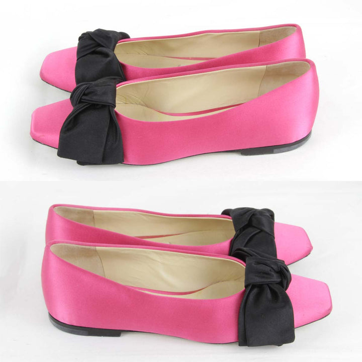 『USED』 
JIMMY CHOO ジミーチュウ 
 パンプス 
サテン ピンク
