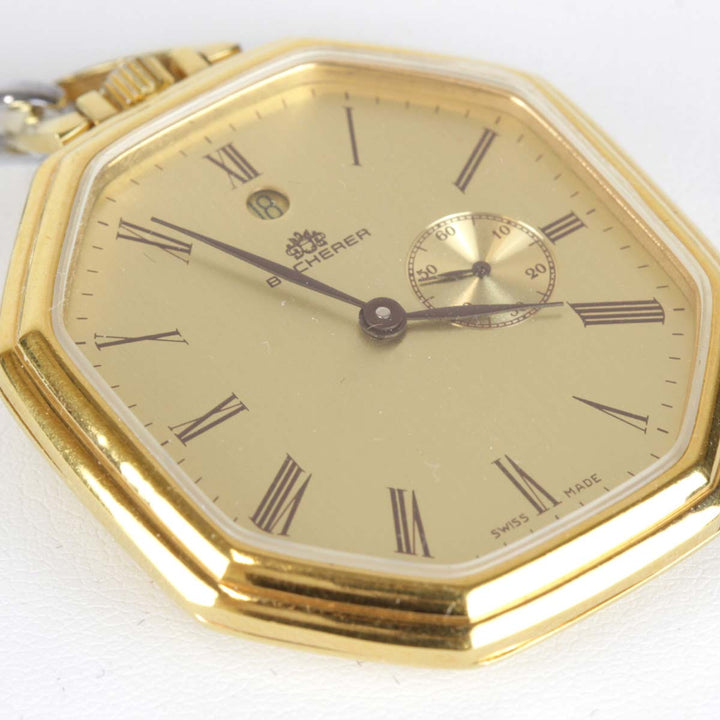 『USED』 
BUCHERER ブッフェラー 
 懐中時計 
 ゴールド