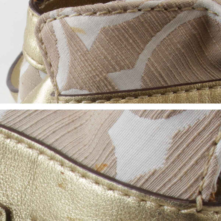 良品『USED』 
COACH コーチ 
 シグネチャー M0893-13290 ハンドバッグ 
キャンバス ベージュ