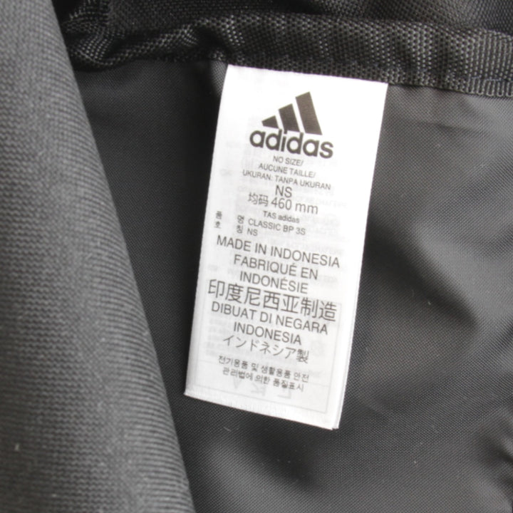 美品『USED』 
adidas アディダス 
 リュック・デイパック 
ポリエステル ブラック