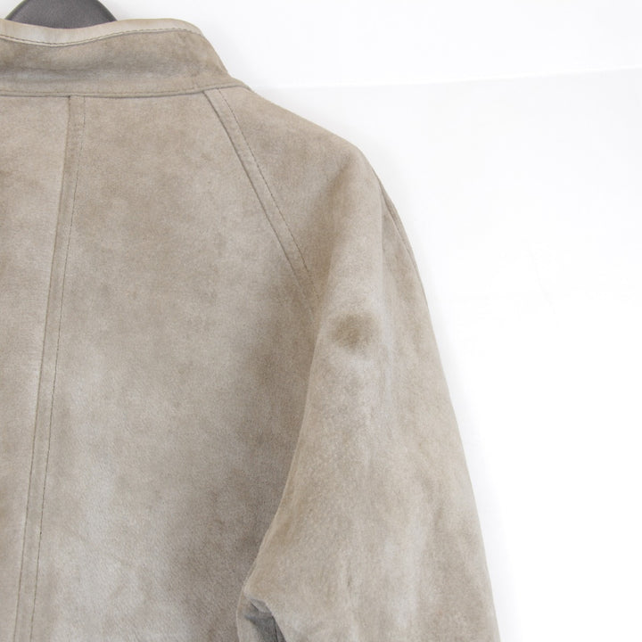 『USED』 
Angel Leather エンジェルレザー 
 コート 
豚革 ベージュ