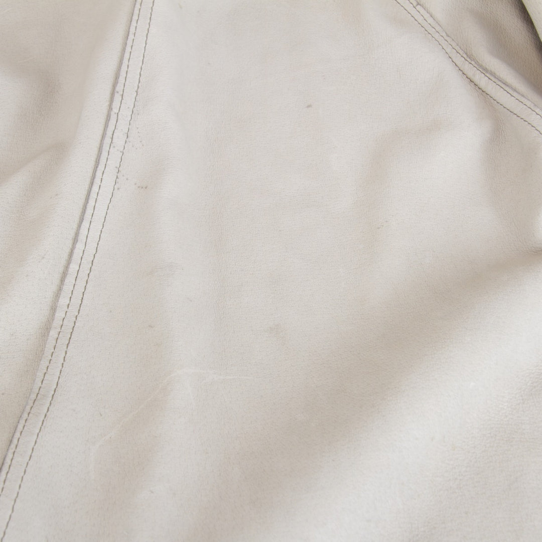 『USED』 
Angel Leather エンジェルレザー 
 コート 
豚革 ベージュ