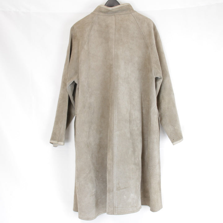 『USED』 
Angel Leather エンジェルレザー 
 コート 
豚革 ベージュ
