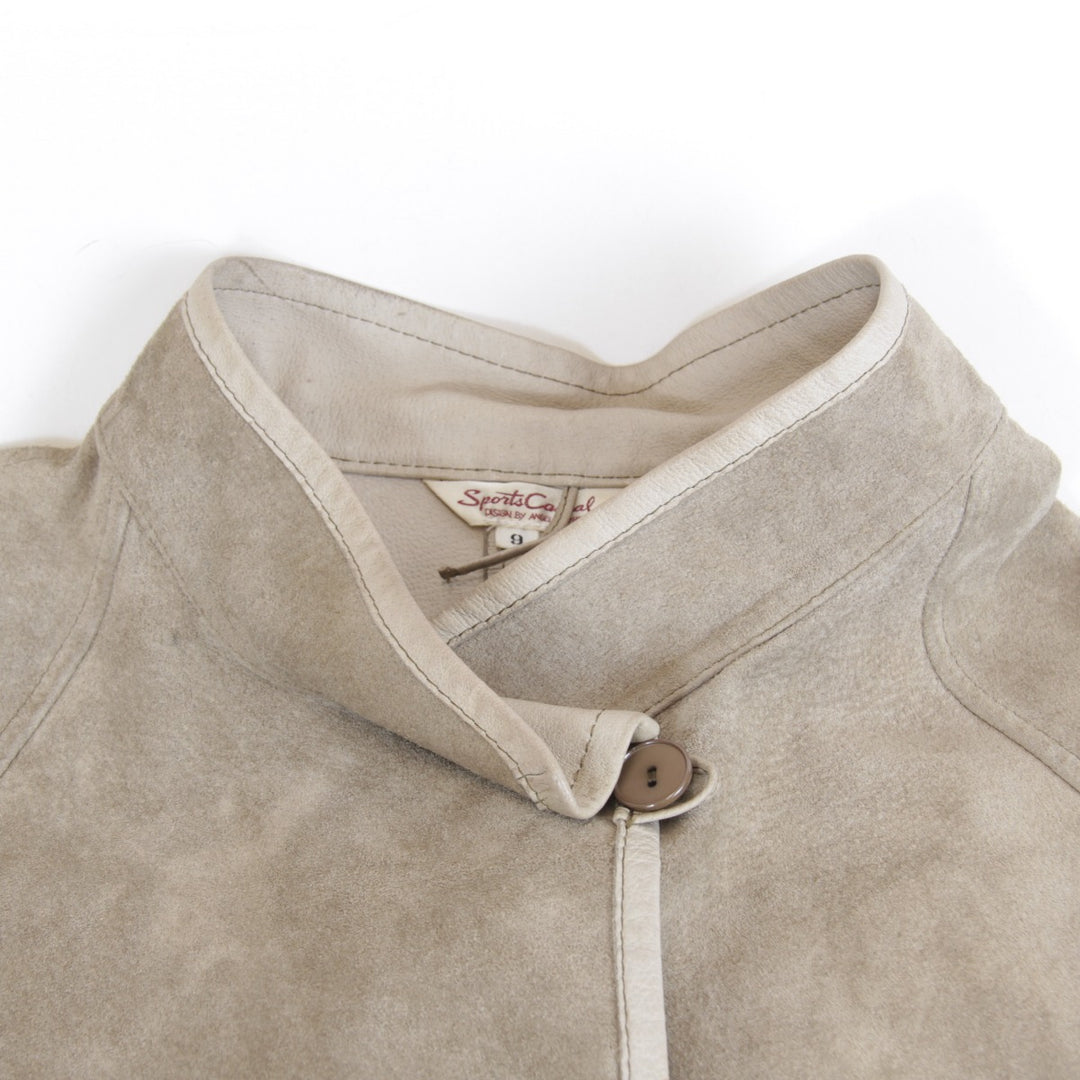 『USED』 
Angel Leather エンジェルレザー 
 コート 
豚革 ベージュ