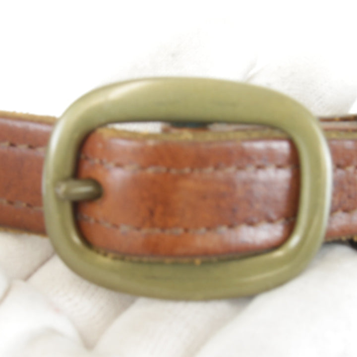 『USED』 
RALPH LAUREN ラルフローレン 
 レザーベルト ベルト 
レザー ブラウン