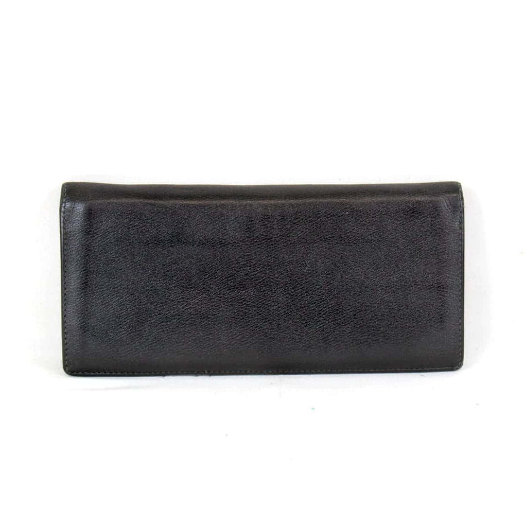 『USED』 
LOEWE ロエベ 
 長財布 
レザー ブラック