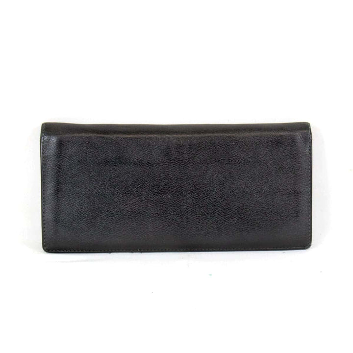 『USED』 
LOEWE ロエベ 
 長財布 
レザー ブラック