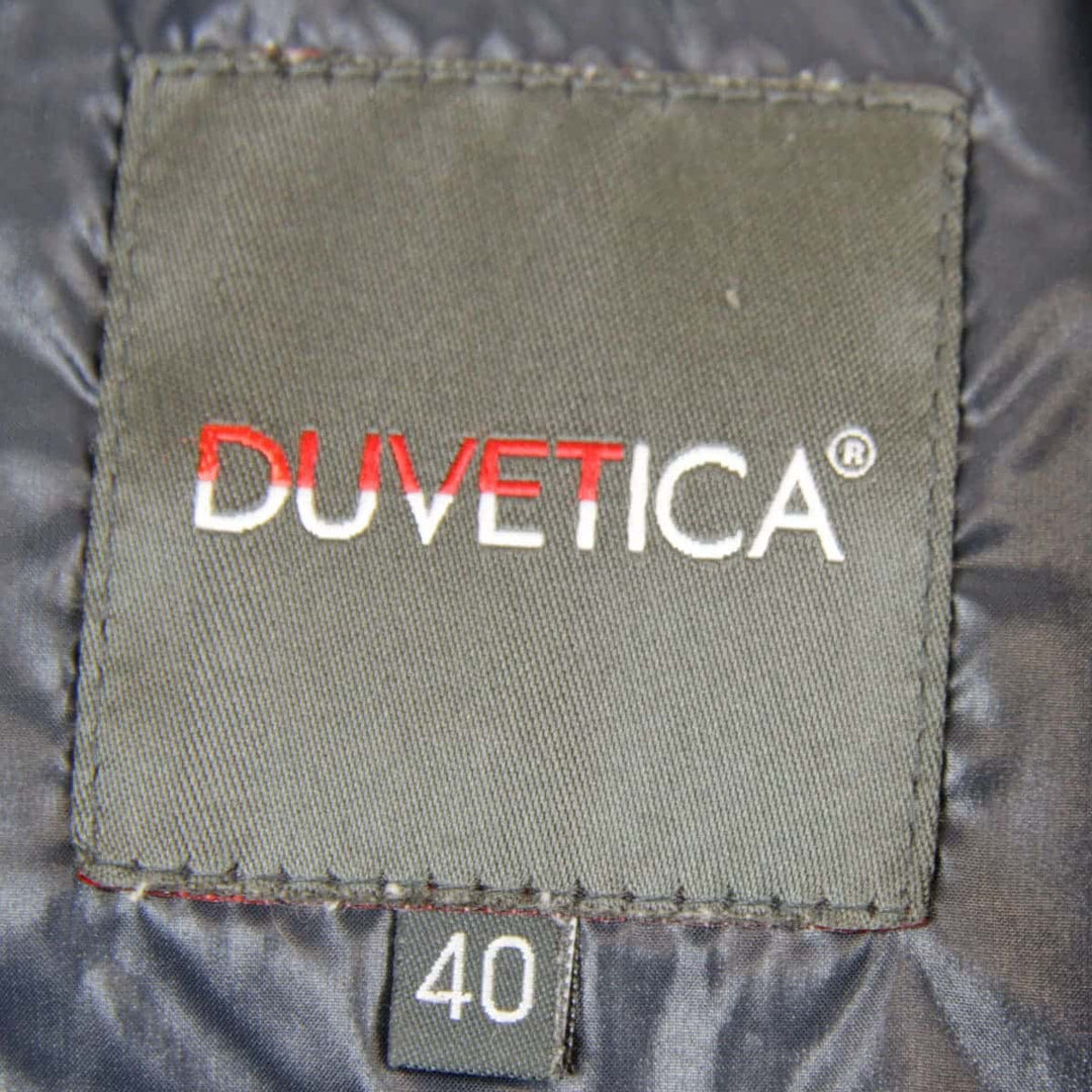 美品『USED』 
DUVETICA デュベティカ 
 ダウンジャケット 
フォックス/ナイロン /ダウン/フェザー ネイビー