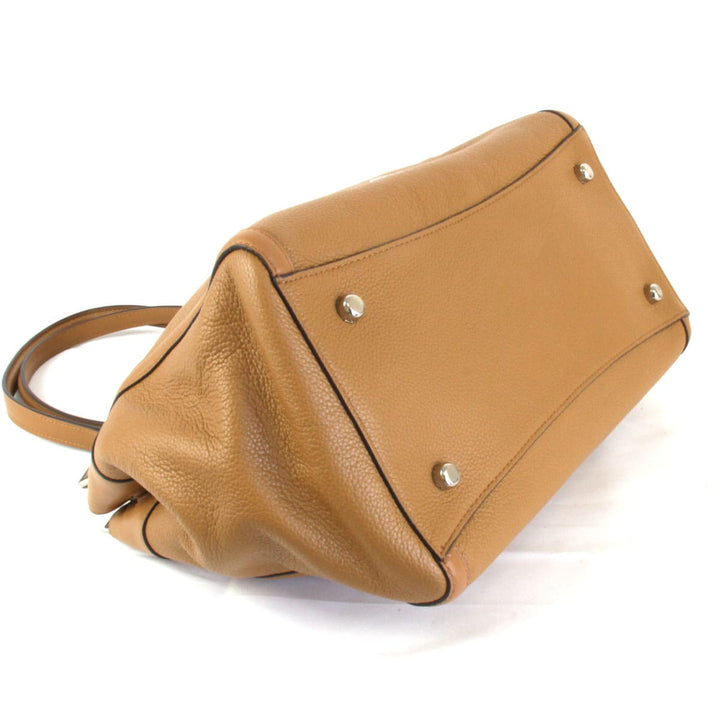 美品『USED』 
COACH コーチ 
 チェーントート 87239 トートバッグ 
レザー キャメル