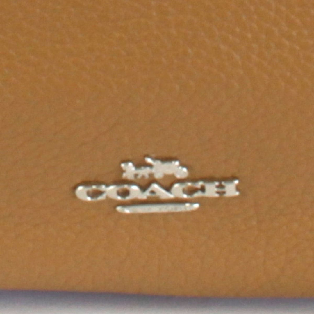 美品『USED』 
COACH コーチ 
 チェーントート 87239 トートバッグ 
レザー キャメル