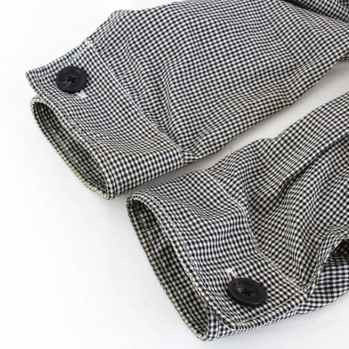 『USED』 
BURBERRY BLACK LABEL バーバリーブラックレーベル 
 チェック柄ジャケット マウンテンパーカー 
コットン グレー