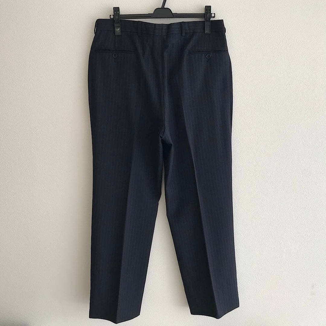 『USED』 
ARMANI COLLEZIONI アルマーニコレッツォーニ 
 セットアップ スーツ 
レーヨン /キュプラ ネイビー系