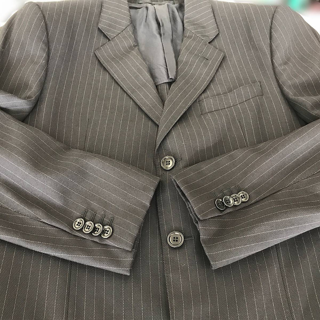 『USED』 
ARMANI COLLEZIONI アルマーニコレッツォーニ 
 セットアップ スーツ 
レーヨン /キュプラ ネイビー系