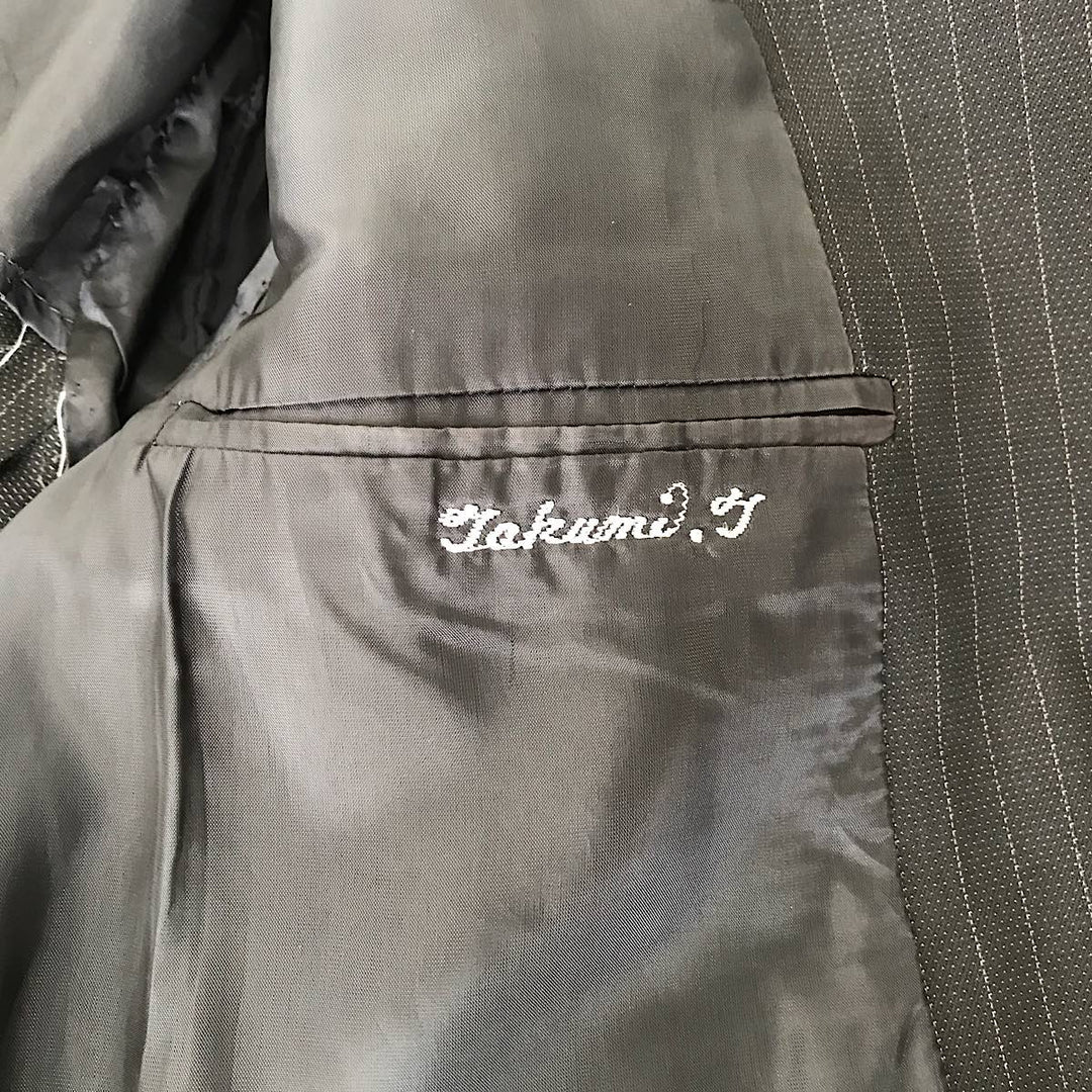 『USED』 
ARMANI COLLEZIONI アルマーニコレッツォーニ 
 セットアップ スーツ 
レーヨン /キュプラ ネイビー系