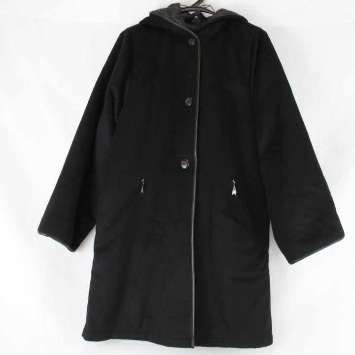 美品『USED』 
MAX MARA マックスマーラ 
 コート 
アルパカ/ウール ブラック