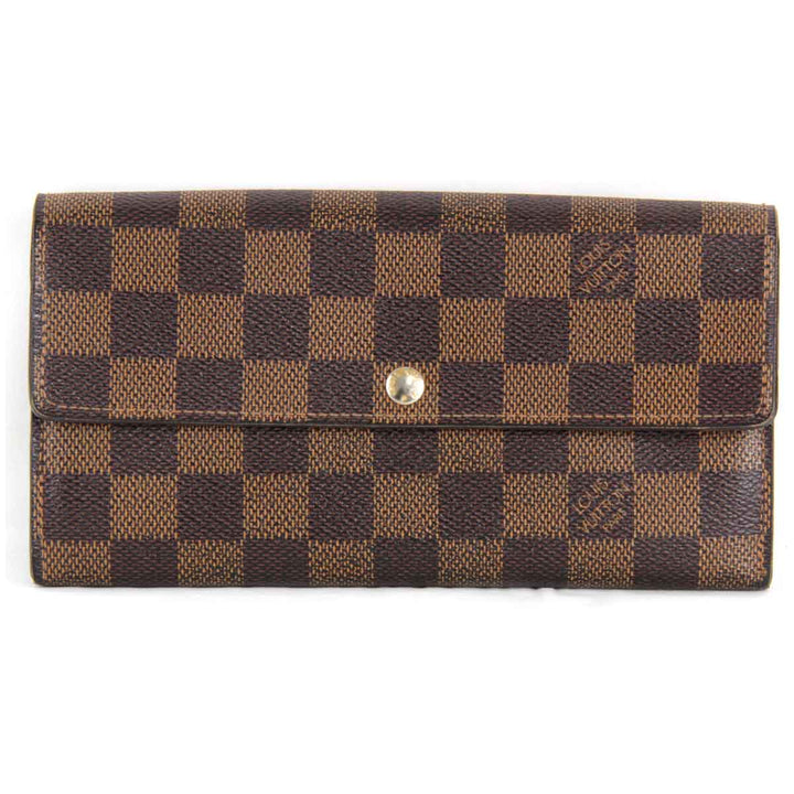『USED』 
LOUIS VUITTON ルイ・ヴィトン 
 ポルトフォイユサラ N61734 長財布 
ダミエキャンバス ダミエ