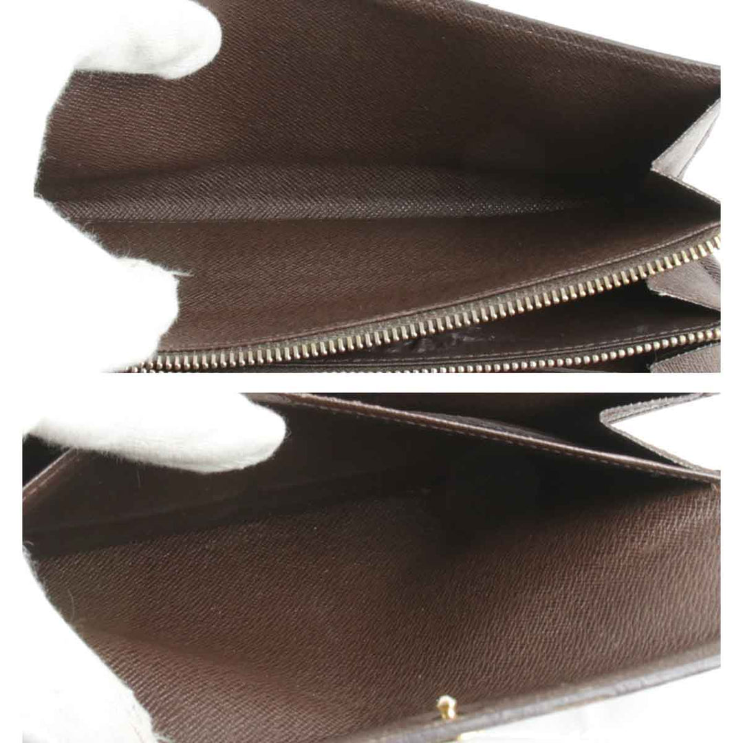 『USED』 
LOUIS VUITTON ルイ・ヴィトン 
 ポルトフォイユサラ N61734 長財布 
ダミエキャンバス ダミエ