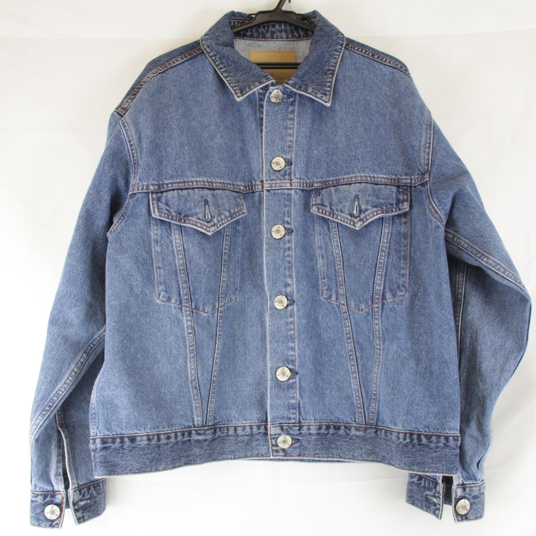 美品『USED』 
 
 デニムジャケット 
コットン ブルー