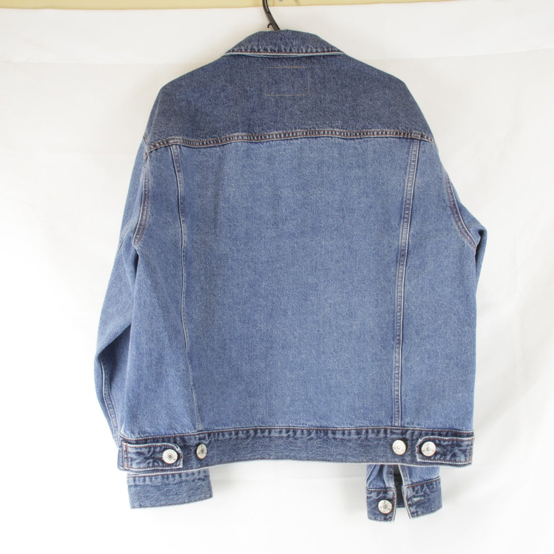 美品『USED』 
 
 デニムジャケット 
コットン ブルー