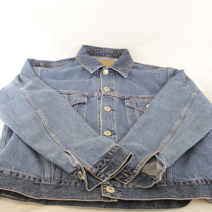 美品『USED』 
 
 デニムジャケット 
コットン ブルー