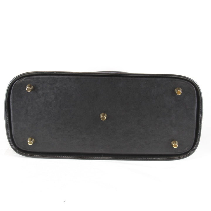 美品『USED』 
SOMES SADDLE ソメスサドル 
 ハンドバッグ 
レザー ブラック