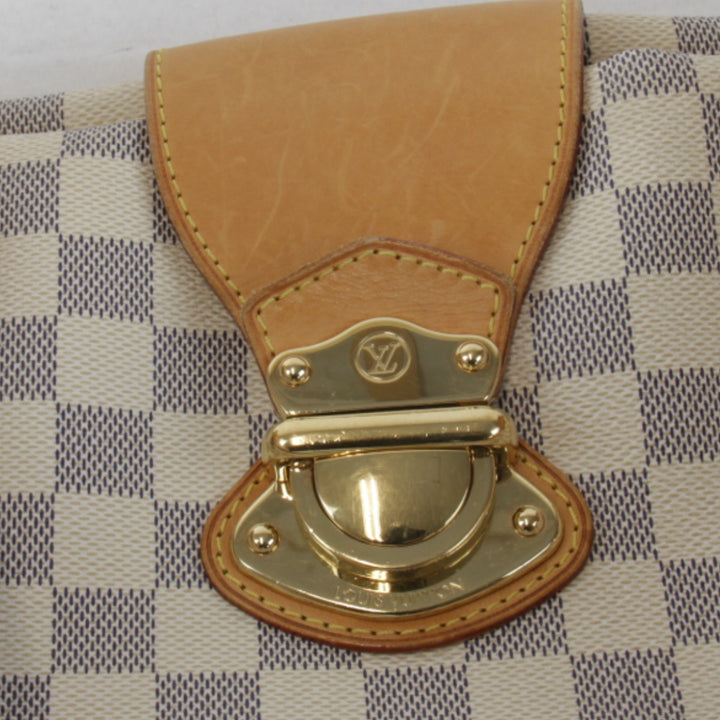良品『USED』 
LOUIS VUITTON ルイ・ヴィトン 
 ストレーザGM N42221 ショルダーバッグ 
ダミエアズールキャンバス ホワイト