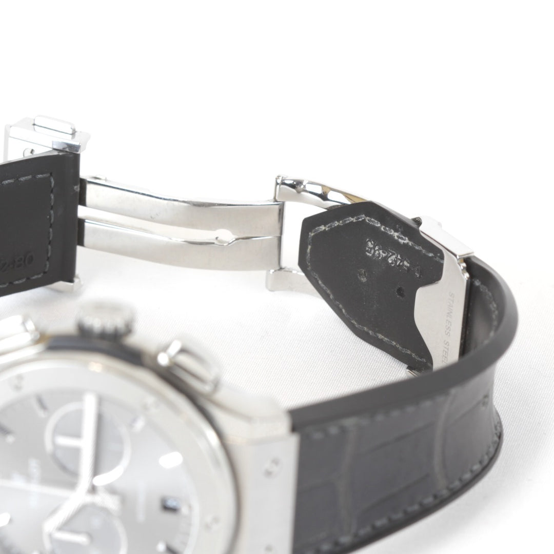 美品『USED』 
HUBLOT チタニウム レーシンググレー 箱/カード 541.NX.7070.LR 
腕時計
 自動巻き メンズ