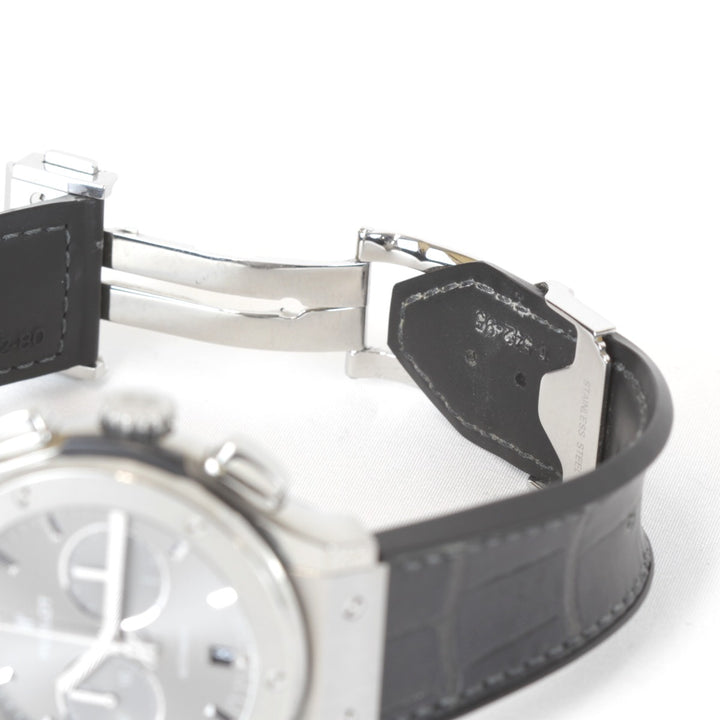 美品『USED』 
HUBLOT チタニウム レーシンググレー 箱/カード 541.NX.7070.LR 
腕時計
 自動巻き メンズ