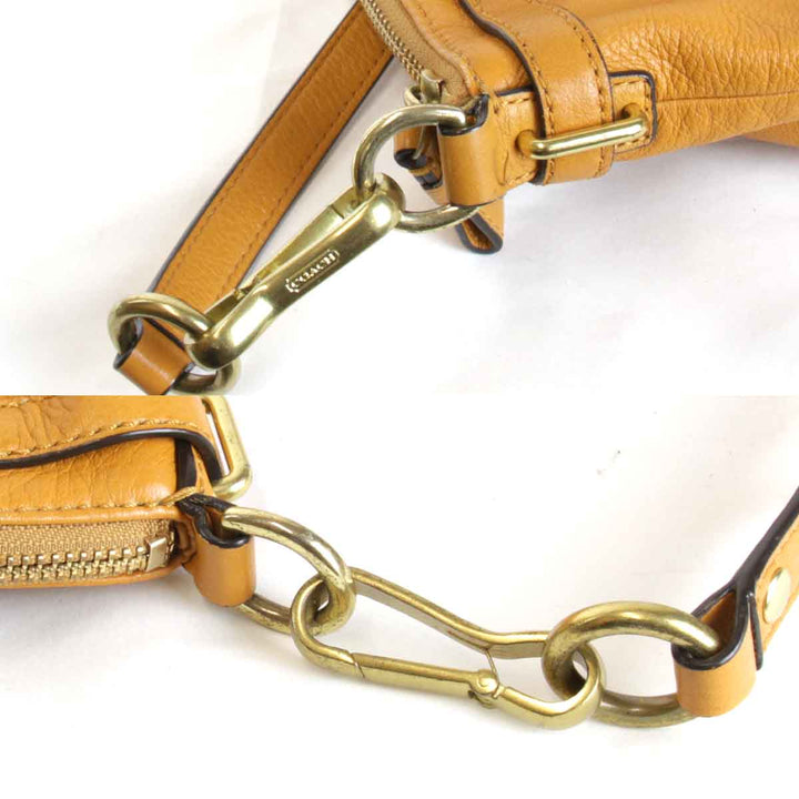 『USED』 
COACH コーチ 
 C1275-18641 トートバッグ 
レザー オレンジ