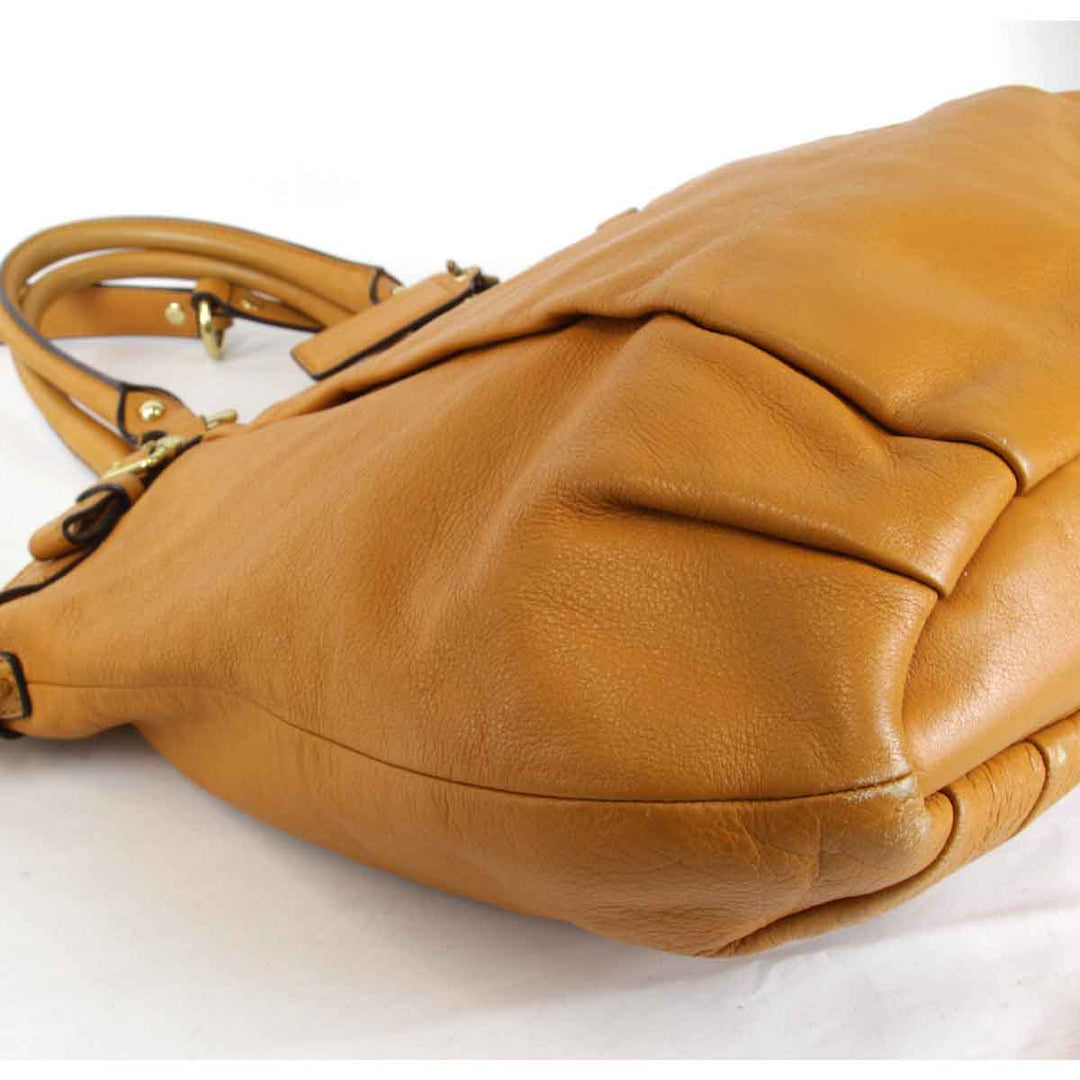 『USED』 
COACH コーチ 
 C1275-18641 トートバッグ 
レザー オレンジ