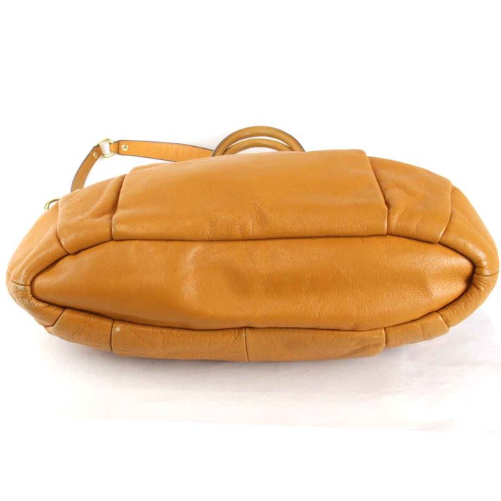 『USED』 
COACH コーチ 
 C1275-18641 トートバッグ 
レザー オレンジ